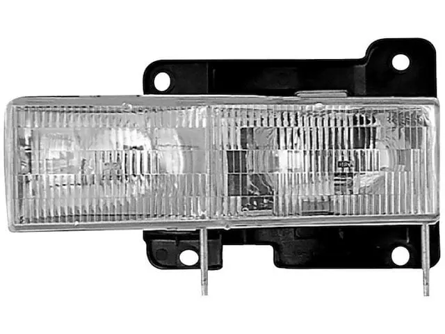 Left Headlight Assembly - Compatible with 1988 - 1999 GMC K1500 1989 1990 1991 1992 1993 1994 1995 1996 1997 1998