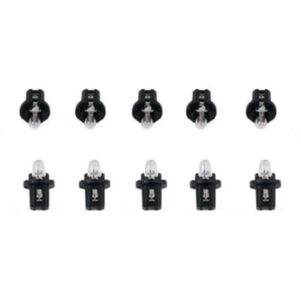 10-Pieces Instrument Panel Bulb 1.2w Black Base 62 11 1 368 299 NEW