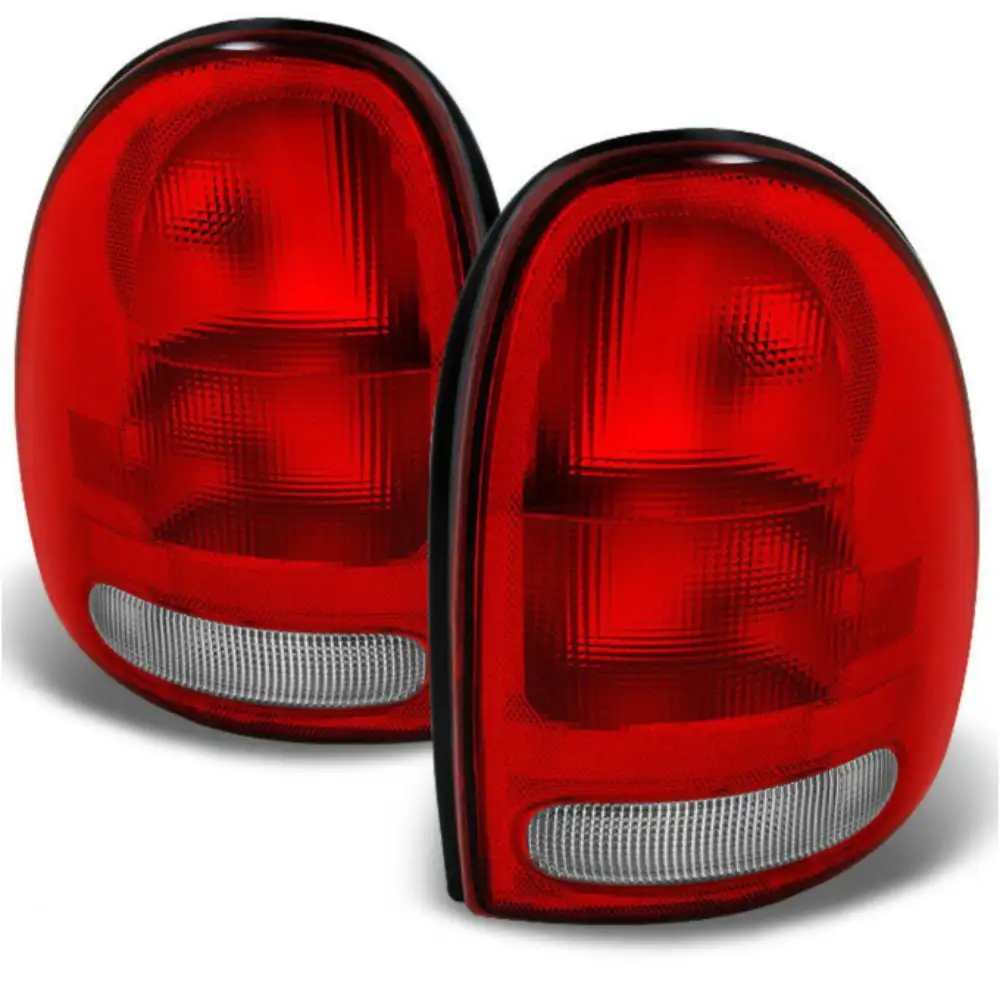 Halogen Tail Light For 05-07 Odyssey Right Outer Clear & Red Lens