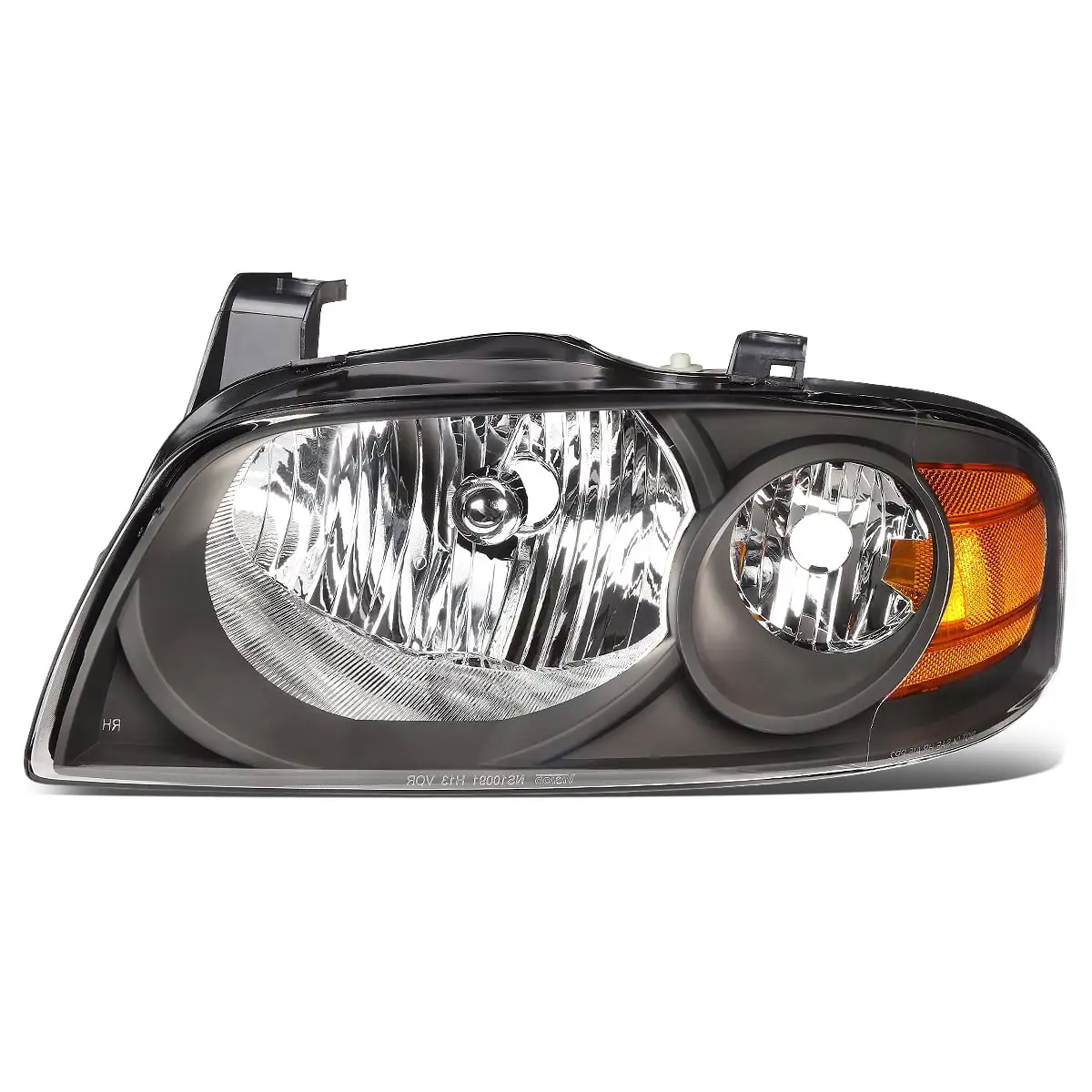 DNA Motoring OEM-HL-0019-L For 2004 to 2006 Nissan Sentra 1Pc Left / Driver Side Factory Style Black Housing Headlight Lamp 05 NI2502151