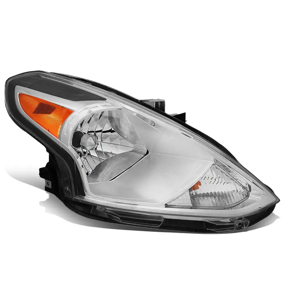 [Right Passenger Side RH] OE Style Halogen Headlight Lamp for 15-19 Nissan Versa